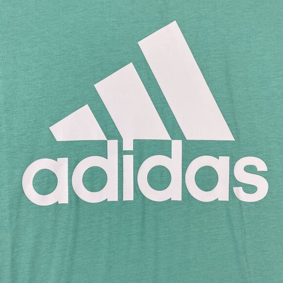Adidas Women’s Cotton Badge of Sport T-Shirt, Green,Small - Picture 9 of 9